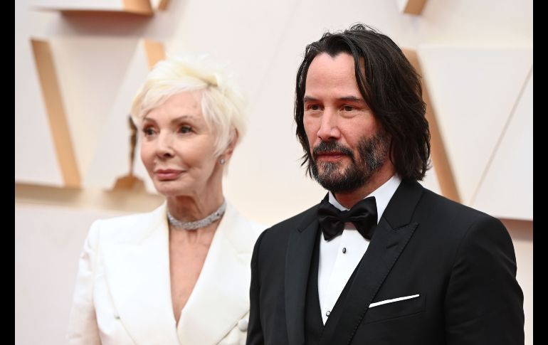 Keanu Reeves y su madre Patricia Taylor. AFP / R. Beck