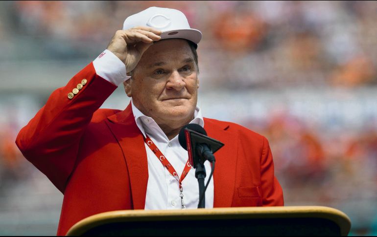Apoyado. Pete Rose está siendo asesorado por un ex abogado de Trump. AFP