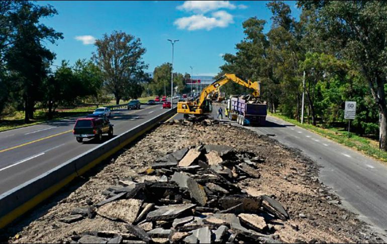 CIRCULACIÓN.  La intervención se lleva a cabo en el tramo de Santa Esther a 5 de Mayo. ESPECIAL