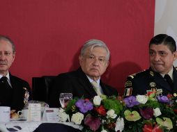 López Obrador reiteró que para el gobierno que encabeza fue la mejor decisión abandonar el proyecto de Texcoco. NTX / R. Solís