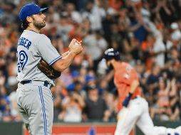 La noche del adiós. Tras un juego en Houston, el ex relevista fue cortado y no volvió a Grandes Ligas.  AP