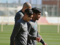 Listos. El equipo de la Comarca tuvo ayer su último entrenamiento. TWITTER/@clubsantos