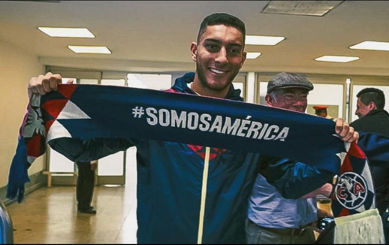 Cáceres. El uruguayo llega como refuerzo al conjunto azulcrema.  TWITTER/@clubamérica