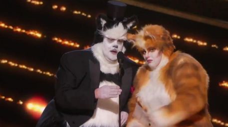 James Corden y Rebel Wilson hicieron un chiste antes de anunciar al ganador de la categoría Mejores Efectos Visuales. TWITTER / @TheAcademy