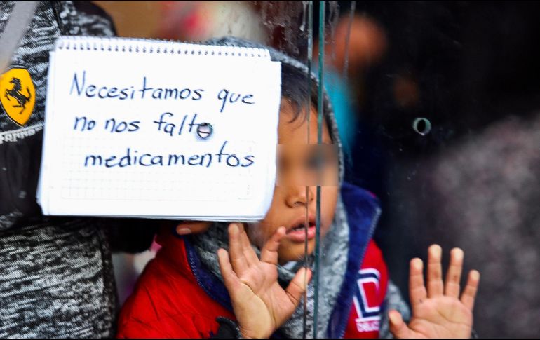 El director de la organización lamentó que las malas decisiones de la autoridad hayan provocado el desabasto de medicina. NTX / ARCHIVO