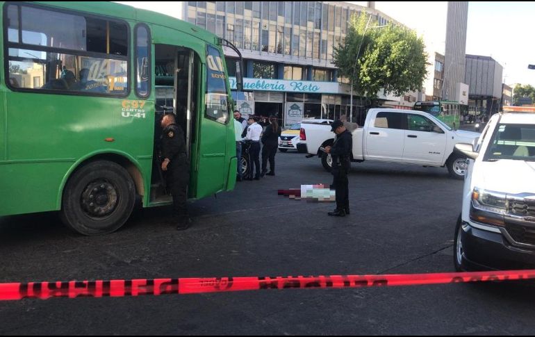 El conductor del camión se dio a la fuga. ESPECIAL