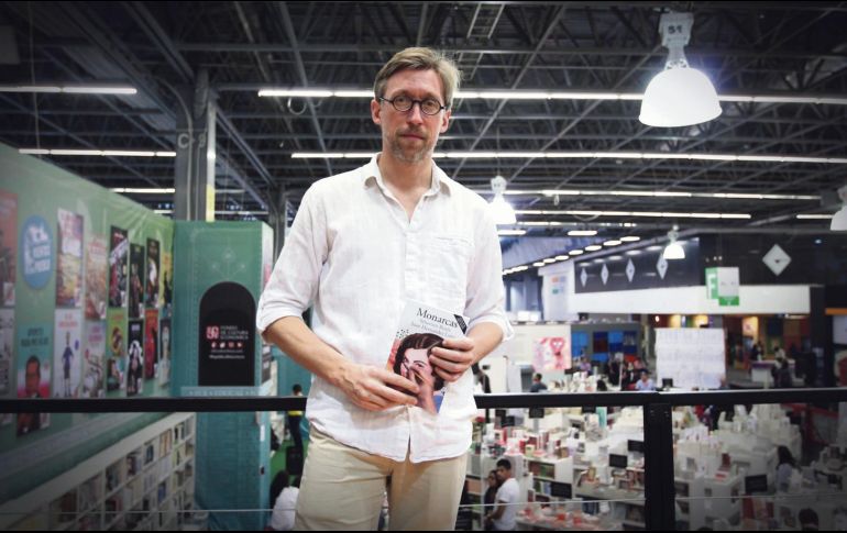 Sébastien Rutés. El escritor francés presenta la traducción al español de “Monarcas”. EL INFORMADOR • E. Barrera