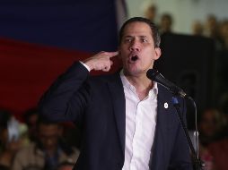 Juan José Márquez desapareció tras llegar este día, junto a Juan Guaidó (foto), al Aeropuerto Internacional de Maiquetía. AFP / C. Hernández