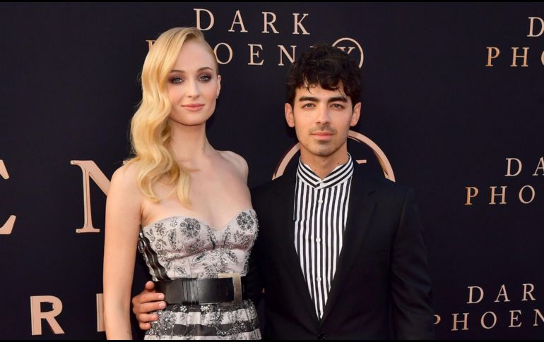 Joe Jonas y Sophie Turner se casaron el pasado 29 de junio en Francia, luego de su primera boda en Las Vegas.  AFP / ARCHIVO