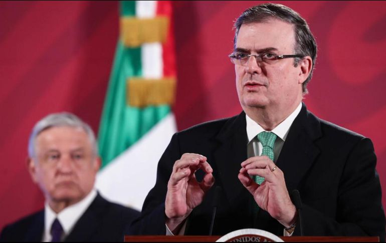 Marcelo Ebrard asegura que, hasta el momento, Emilio Lozoya no ha solicitado asistencia diplomática tras su detención. SUN/D. Sánchez