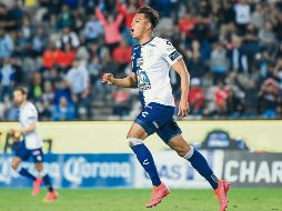 Certero. El juvenil de los Tuzos, Efraín Orona, marcó el tanto del empate con un letal cabezazo en los instantes finales del encuentro. IMAGO7