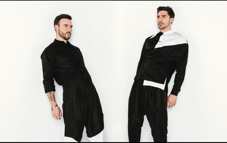 Tom & Collins. El par, listo para mostrar la potencia de su sonido en el escenario. 