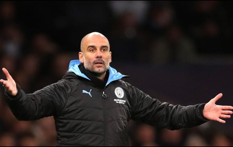 Esta temporada 2019/2020 no está siendo la mejor para un Guardiola que tendrá que apelar a buscar conseguir el título de la Champions League, mismo que no gana desde 2011. TWITTER/@mundodeportivo