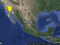 Ambos temblores ocurrieron al noreste de la población de Guerrero Negro. TWITTER/@SSNMexico