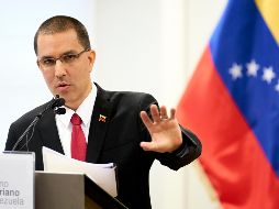 Jorge Arreaza, ministro de Relaciones Exteriores de Venezuela. AP/P. Nijuis