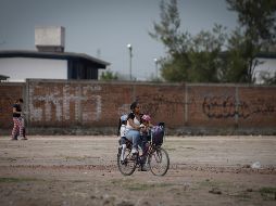 Aspecto de la colonia La Azucena, próxima al río Santiago, a cuyo cauce cayó Miguel Ángel y luego falleció. EL INFORMADOR/F. Atilano