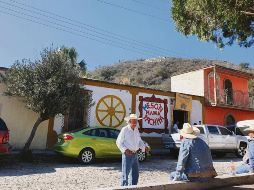 Una calle de Temacapulín, ayer por la tarde. EL INFORMADOR/S. Blanco