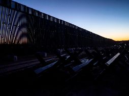 Con el plan más reciente se construirán vallas de nueve metros en San Diego y El Centro, California; Yuma y Tucson, Arizona, y El Paso, Texas. AFP/P. Ratje