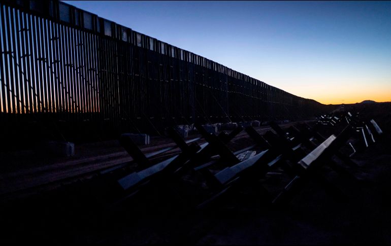 Con el plan más reciente se construirán vallas de nueve metros en San Diego y El Centro, California; Yuma y Tucson, Arizona, y El Paso, Texas. AFP/P. Ratje