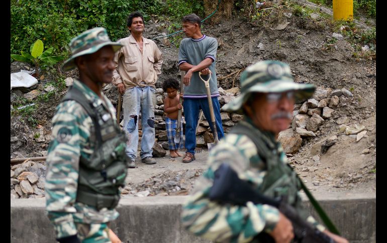 Venezuela tiene unos 365 mil efectivos militares; este sector es considerado el principal sostén de Nicolás Maduro. AP/M. Delacroix