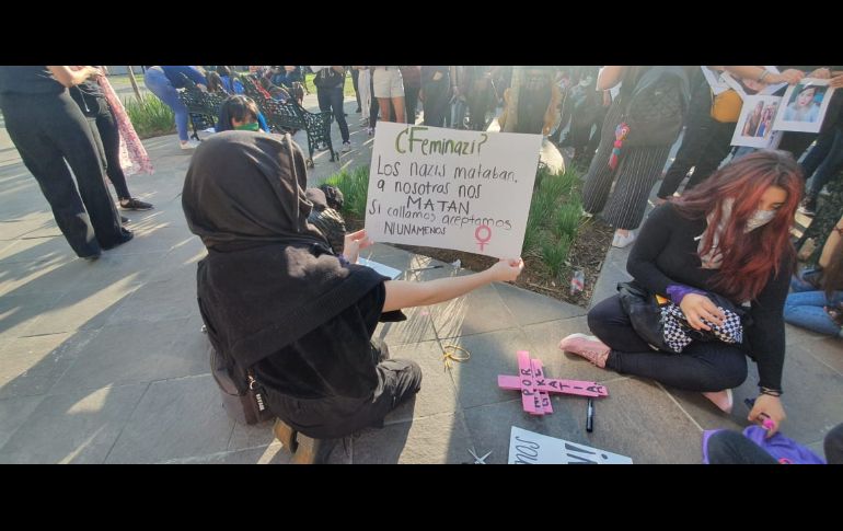 La protesta fue organizada por la asociación 