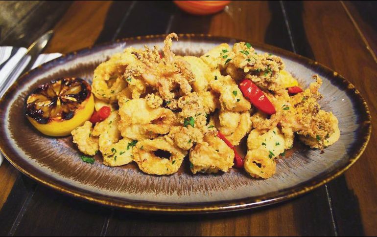 Eresco italiano. Unos deliciosos calamares, parte de la oferta del Westgate Las Vegas Resort. CORTESÍA
