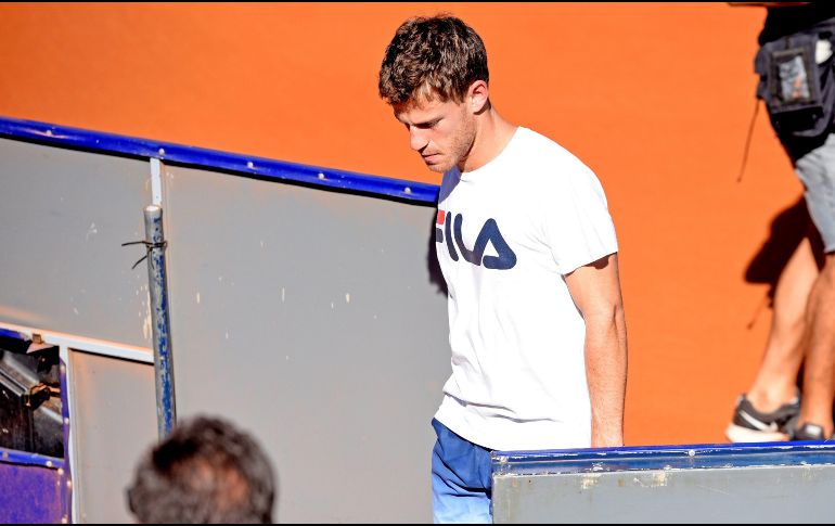 Diego Schwartzman, favorito para ganar el torneo, se retiró en Semifinales por lesión. EFE/F. Mattiazzi