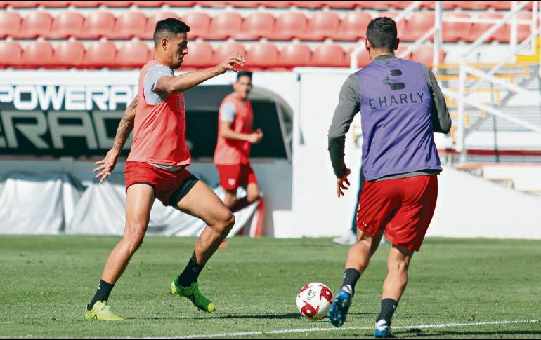 Mauro Quiroga. El Necaxa necesita de sus goles para salir avante sobre el Querétaro. TWITTER/@ClubNecaxa