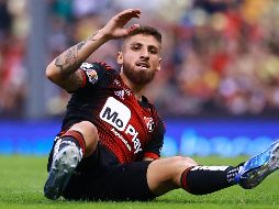 Los rojinegros siguen en el tobogán, y ayer cayeron frente al América. Ignacio Jeraldino lleva tres juegos sin marcar. IMAGO7/E. Sánchez