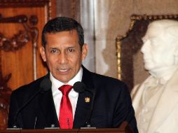 Humala escribió en su cuenta de Twitter que rechaza 