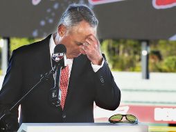 Asediado. Manfred no quería envolverse en discusiones con la asociación de peloteros. AP • C. Compton