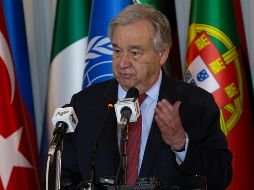 António Guterres, secretario general de la Organización de las Naciones Unidas. AP