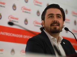 Amaury mantiene su optimismo con Chivas y su regreso a la zona de calificación. SUN / ARCHIVO