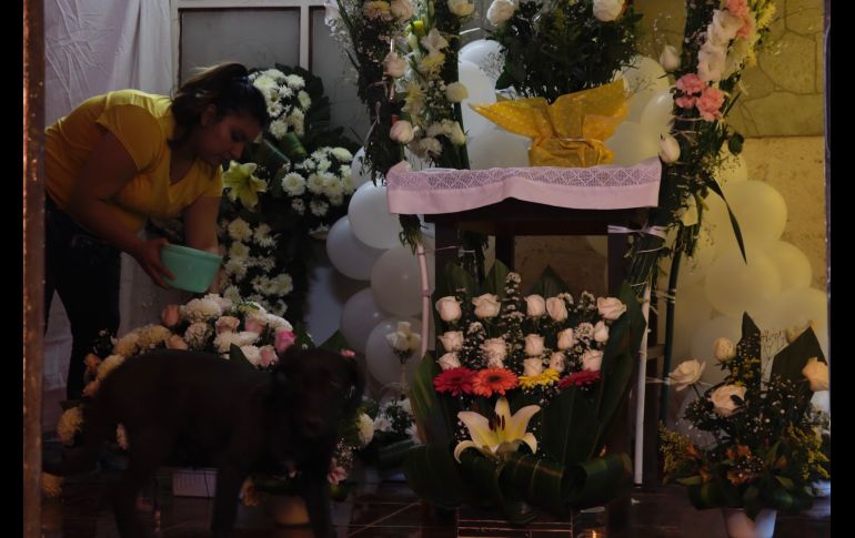 Amigos, vecinos y familiares de la niña se reúnen con pedidos de justicia ante la negligencia de las autoridades. NTX/P. Hidalgo