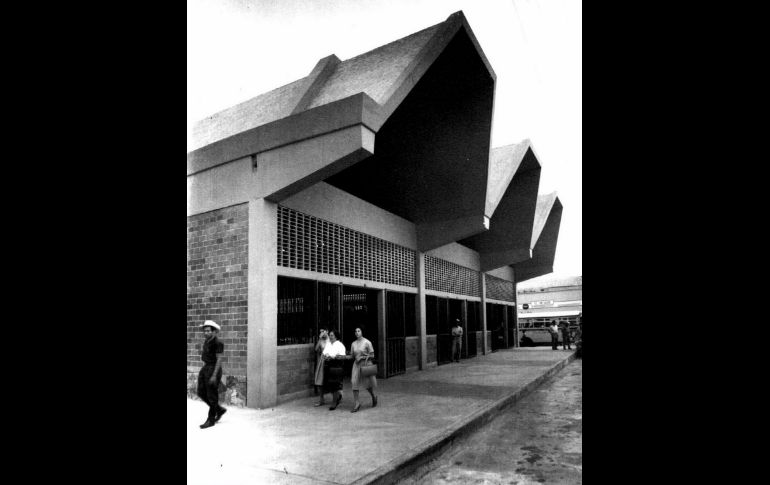 Mercado Alcalde. Autor: Horst Hartung Franz. 1962. ARCHIVO MUNICIPAL DE GUADALAJARA