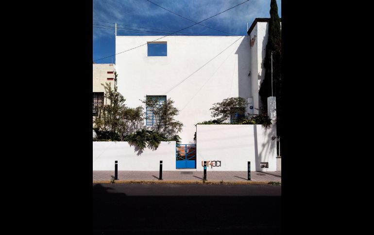 Fachada Casa Orozco. Autor: JOsé Clemente Orozco + Luis Barragán. Circa 1936-1938