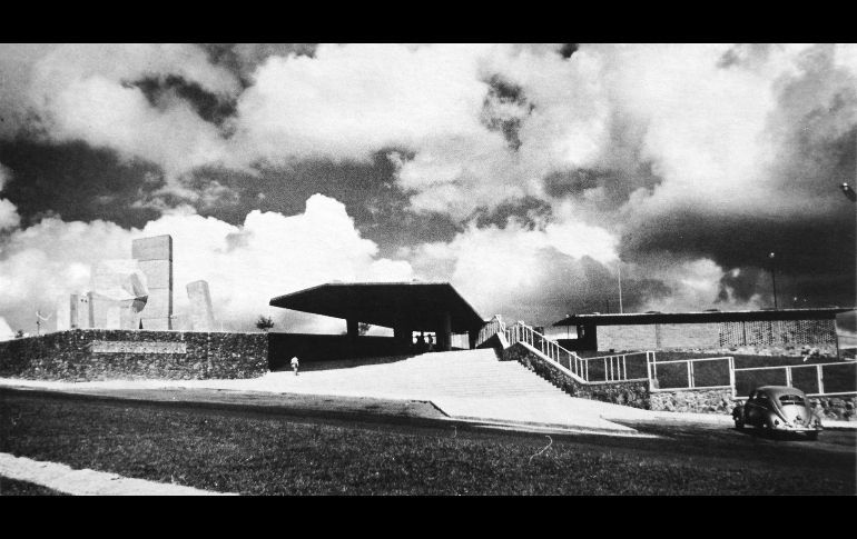Unidad Deportiva Revolución. Autor: Horst Hertung Franz. Circa 1964. ARCHIVO REVISTA ARQUITECTURA MÉXICO