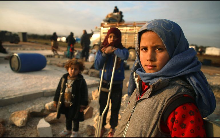 Representantes de la ONU han informador que algunos asentamientos para personas desplazadas están siendo “atacados”, lo que deriva en muertes, heridos y más desplazamientos. AFP/A. Watad