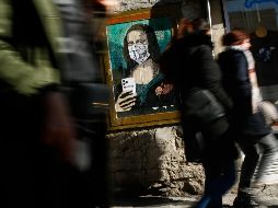 Una obra del artista italiano Salvatore Benintende, 