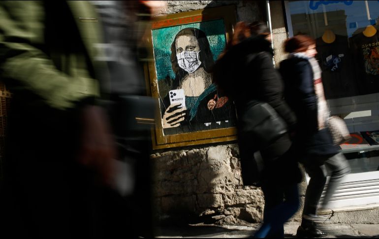 Una obra del artista italiano Salvatore Benintende, 