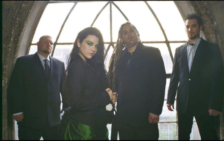 La banda conformada por Amy Lee, Tim McCord, Jen Majura, Troy McLawhorn y Will Hunt regresa a México después de su experiencia en el Knotfest del 2019. NTX / ARCHIVO