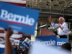 Hasta el momento, Sanders es el candidato favorito de las encuestas en Nevada y Carolina del Sur donde se realizarán un caucus y una primaria los días 22 y 29 de febrero, respectivamente, informa CNN. AFP / J. Sullivan