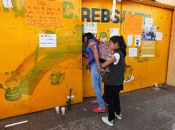 La primaria Enrique Rébsamen, en Xochimilco, donde iba Fátima. Una mujer se llevó a la menor al salir del plantel. AP/ARCHIVO