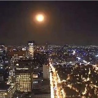 Protección Civil confirma avistamiento de meteorito en cielo mexicano