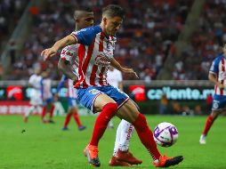 ''Quedan partidos todavía, no estamos a la mitad aún y vamos pensando paso a paso'', dice el defensa Hiram Mier. IMAGO7