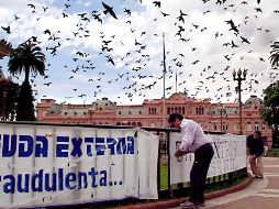 Una misión del FMI visitó Argentina del 12 al 19 de febrero para analizar su situación económica. AFP/ARCHIVO