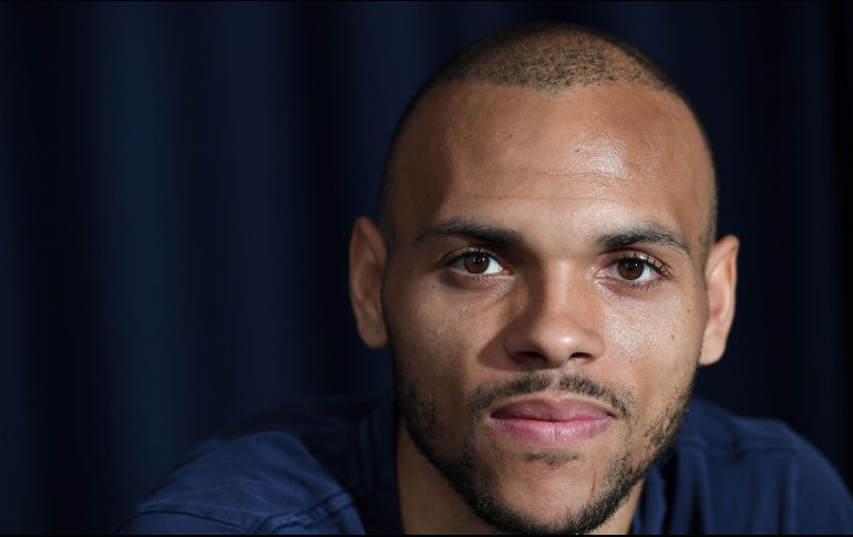 Martin Braithwaite. El delantero llega procedente del Leganés y firma hasta 2024. AFP