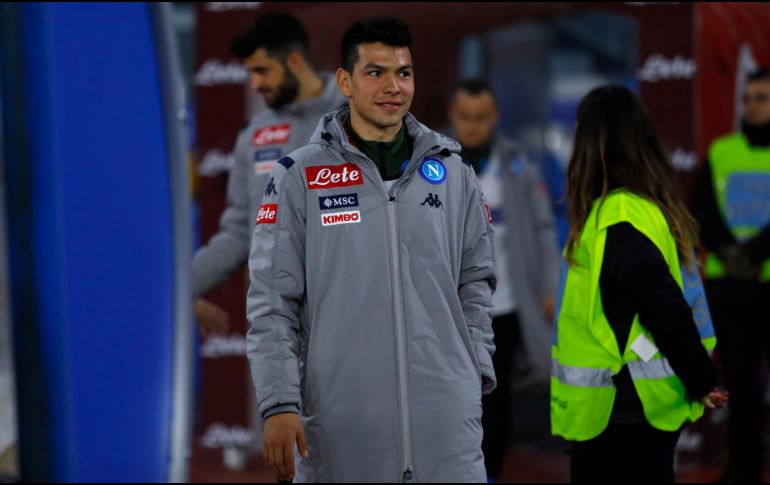 Lozano no ha sido un elemento habitual para Gattuso, quien ha ocupado al mexicano en sólo cinco partidos de la Liga italiana, a la espera de que mañana lo vuelva a hacer. Imago7 / ARCHIVO