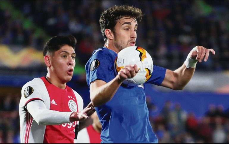 EDSON ÁLVAREZ. Los holandeses están cerca de la eliminación ante los españoles. EFE