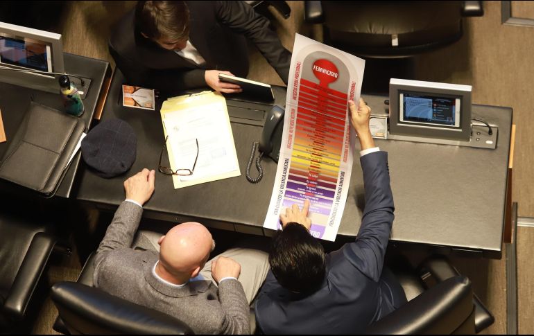 Senadores en sesión ordinaria presentaron el 